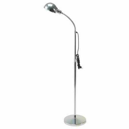 GF HEALTH PRODUCTS 3 Wire Exam Lamp with Hospital Plug, Chrome 1697-2